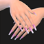 Ombre nails set 111 logo