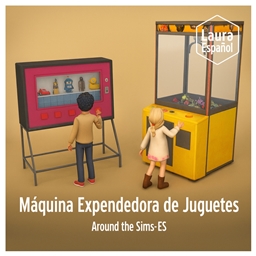 🧸🌿 Toy Vending Machine by: Around the Sims — Spanish TranslationES