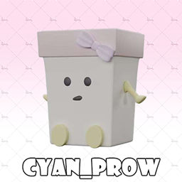 Kawaii  trash can logo