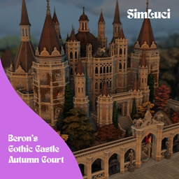 Beron's Autumn Court Gothic Castle logo