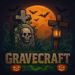 Gravecraft - Haunted Harvest logo