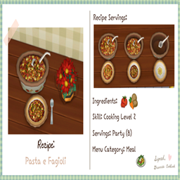 Littlbowbub Pasta e Fagioli / translation spanish by Monisims - The ...