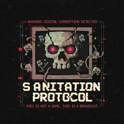 S.A.N.I.T.A.T.I.O.N. PROTOCOL [Analog Horror] logo