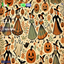 Main Menu Background Vintage Halloween logo