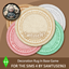 Cottagecore Round Dance Rug #1 Samtuse963 logo