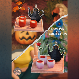 Seasonal Tea Recipe Set – Part 1 (TS4 Custom Drink Mod) logo