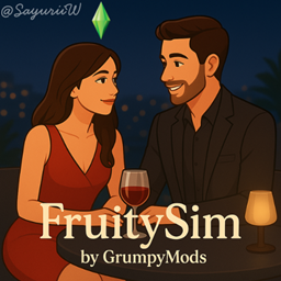 FruitySim: Dating App by GrumpyMods - Tradução PTBR logo