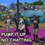 Pump It Up No Chatting logo