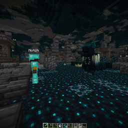 Freeze Mobs on look logo