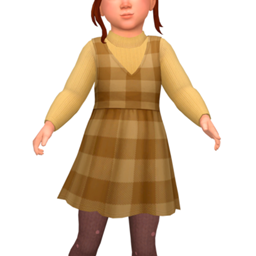 GLORIA - toddler dress logo