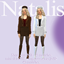 Short coat N01-mini skirtN06ⁿᵃᵗᵃˡⁱˢ logo