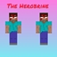 The Herobrine blood Addon logo