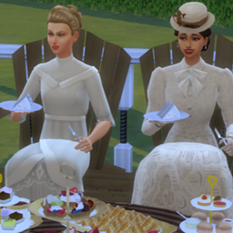Mod Tea Party  par KiaraSims4Mods Trad FR par Miyaji