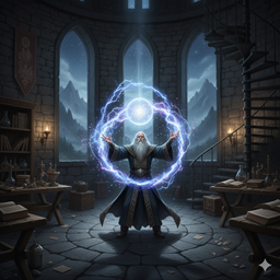 arcana world of magic logo
