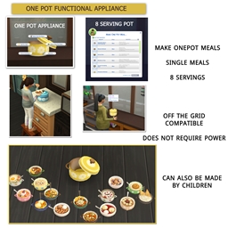OnePot™ - Functional Appliance By icemunmun | Chinese Translation