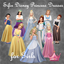 Sifix Disney Princess Dresses for Girls  logo