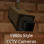  Surveillance Package 1980s style camera logo