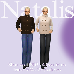 Short coat N02-JeansN04ⁿᵃᵗᵃˡⁱˢ project image