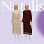 Sweater N03-Long skirt N04ⁿᵃᵗᵃˡⁱˢ logo