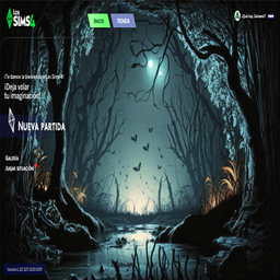 Main Menu Background Dark Forest project image