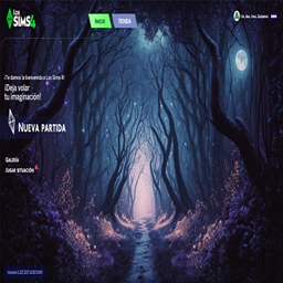 Main Menu Background Dark Forest 2 project image
