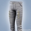 Child - Leather pants with belts and zippers logo