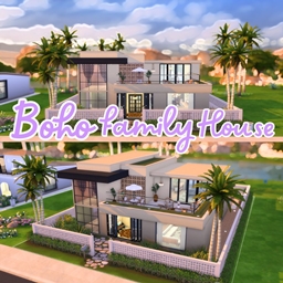 Boho family house (no cc) project image
