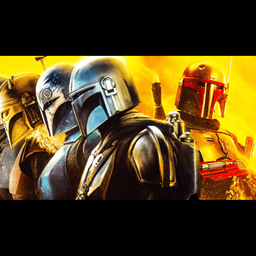 Star Wars The Mandalorian Wars logo