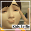 Kids selfie override logo