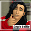 Single selfie override logo