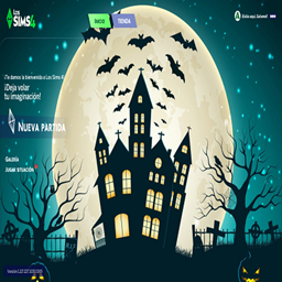 Main Menu Background Halloween Night logo