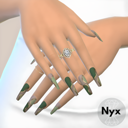 Abstract nails set 118 logo