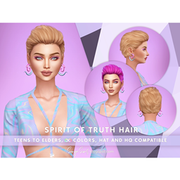 SONYASIMS - SPIRIT OF TRUTH HAIR FOR FEMALES project image