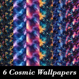 Cosmic Patterned Wallpaper, Set 11 logo