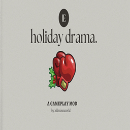 ellesimsworld Holiday Drama Mod / translation spanish by Monisims