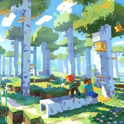 Bootleg Birch Biome logo