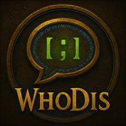 WhoDis - Main character chat prefix logo