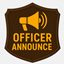 Officer Announce logo