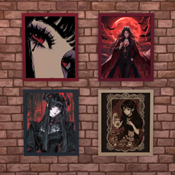 Crimson Coven – Vampire & Witchy Wall Art logo