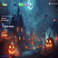 Main Menu Background Halloween Night 5 logo