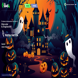 Main Menu Background Festive Halloween 2 logo