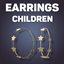 Cassiopeia Hoop Earrings For Kids logo