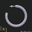 Crystal Hoop Earrings logo