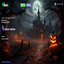 Main Menu Background Halloween Night 9 logo