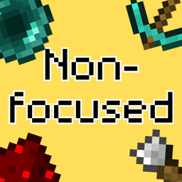 Non-focused project image