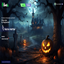 Main Menu Background Halloween Night 11 logo