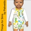 Infants Botanical Sun Suits logo