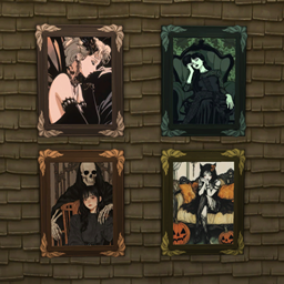 Rest in Glamour – Gothic Halloween Wall Art logo