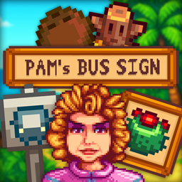 [CP] Pam's Bus Sign logo