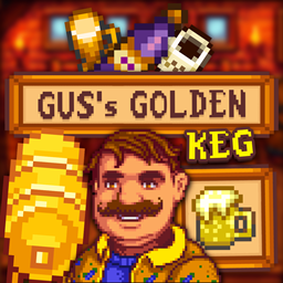 [CP] Gus's Golden Keg logo